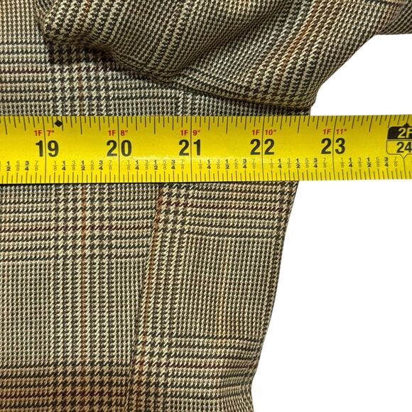 Glen Plaid Wool Silk Blazer 44S – Jos A Bank - Picture 12 of 16
